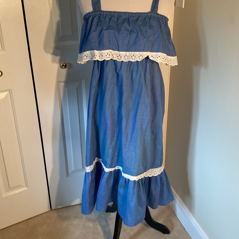 Vintage 1980s Midi Sundress by Tara New York